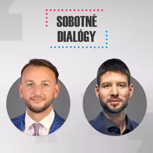 Matúš Šutaj Eštok (predseda strany Hlas-SD; minister vnútra) a Michal Šimečka (predseda strany PS; poslanec NR SR) (9.5.2026 12:10)