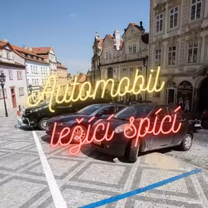 IV/23. Automobil ležící spící