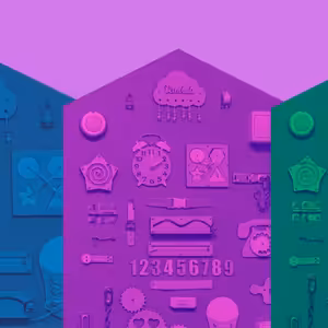 🏠 Montessori Drevená Tabuľa Domček 🌟