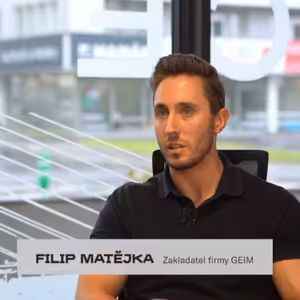 Filip Matějka - zakladatel GEIM