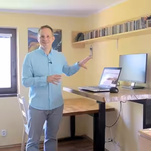 Výhody střídaní práce vestoje a vsedě