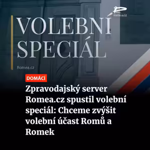 Zpravodajský server Romea.cz spustil volební speciál: Chceme zvýšit volební účast Romů a Romek, vyvracet stereotypy a otevřít témata, která jinde před volbami chybí
