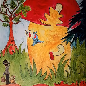 O tom, jak táta Honza bloudil sem a tam lesem