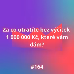 #164 Za co utratíte bez výčitek 1 000 000 Kč, které vám dám?