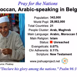 modlitby za NZES - Arabsky hovoriaci Maročania v Belgicku