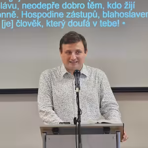 Jakub DOSTÁL: Den ve tvých nádvořích je lepší než tisíc jinde (19. 9. 2026)