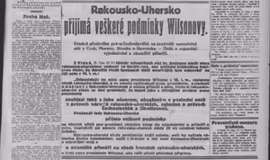 27. října: Den, kdy Andrašyho nóta předznamenala vznik samostatného Československého státu