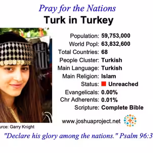 modlitby za NZES - Turci v Turecku
