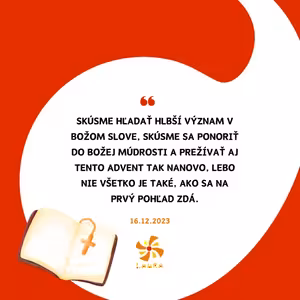 16.12. Aj Boh hovorí v metaforách