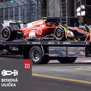 Las Vegas: Rozpačité tréningy ani bizarný trest pre Sainza neobrali Ferrari o pole position (S02E41)