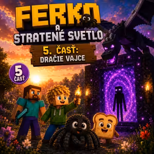 🕷️ Ferko a stratené svetlo časť 5| Minecraft rozprávka(pohádka) ⛏️✨Multiverse #20