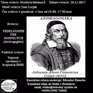 Vzdelávanie pre dospelých 74 - 2017-11-20 História fašizmu a nacizmu 6.