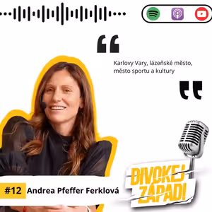 #63 LIVE PODCAST KVIFF Andrea Pfeffer Ferklová: Karlovy Vary, lázeňské město, město sportu a kultury