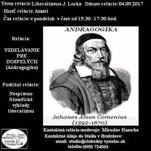 Vzdelávanie pre dospelých 63 - 2017-09-04 Liberalizmus Johna Locka