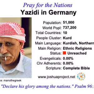 modlitby za NZES - Jezidi v Nemecku