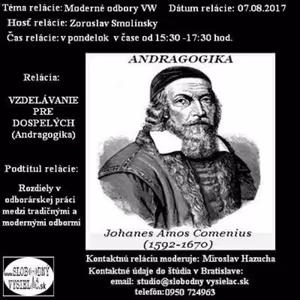 Vzdelávanie pre dospelých 59 - 2017-08-07 Rozdiely medzi tradičnými a modernými odbormi