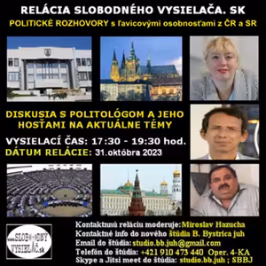 Politické rozhovory 180 - 2023-10-31 Ing. Juraj Jánošovský