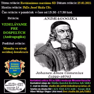 Vzdelávanie pre dospelých 233 - 2021-01-25 Revizionizmus marxizmu SD