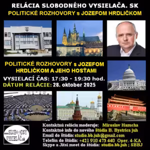 Politické rozhovory 256 - 2025-10-28 PhDr. Jozef Hrdlička PhD.