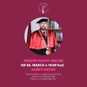 PRÁVNE PIATKY ONLINE - PhDr. Silvia Porubänová