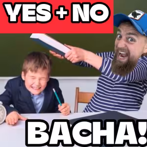 YES a NO - Bacha na chybu (v angličtině je to jinak)