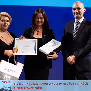 S Veronikou Láchovou o Potravinových bankách a Neziskovce roku
