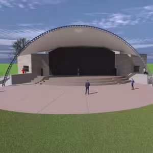 Amfiteátr v rekreačním areálu Benedikt v Mostě projde v letošním roce kompletní rekonstrukcí.