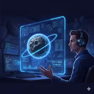 # 298 Mimoriadny Podcast Pripomienka NASA a 3I Atlas a zive vysielanie!