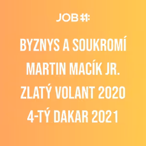 #9 Martin Macík Jr. - Zlatý Volant 2020 - čtvrtý Dakar 2021