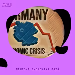 Německá ekonomika padá