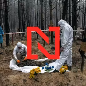 Po Rusech zůstaly v Izjumu masové hroby
