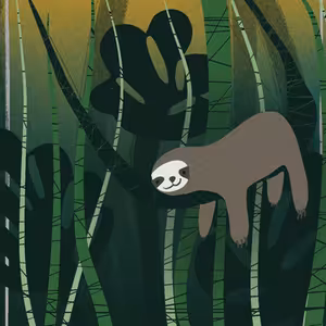 Lenochod Oskar tanečníkem + lenochodí relaxace