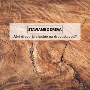 Aké drevo je najvhodnejšie na drevostavbu?