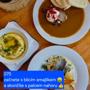 075 začnete s blicím smajlíkem 🤮 a skončíte s palcem nahoru 👍 !