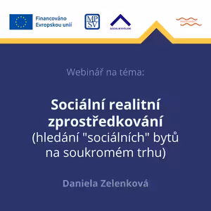 Sociální realitní zprostředkování (hledání "sociálních" bytů na soukromém trhu)