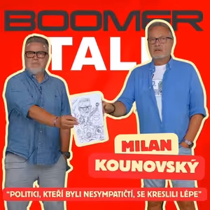 Milan Kounovský: Když kreslíš pořád politiky, těšíš se na fotbalisty