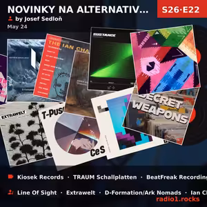 Novinky na alternativní scéně (S26E22) — Sun 24th May | 20h - 0h