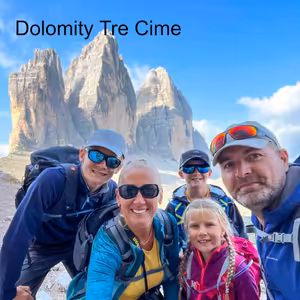 Dolomity, rodinný hike okolo masívu Tre Cime