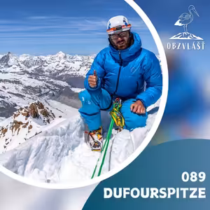 089 DUFOURSPITZE: Se smetákem na nejvyšší hoře Švýcarska