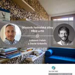 Účastník ředitelské dílny PŘED a PO