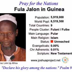 modlitby za NZES - Fula Jalon v Guinei