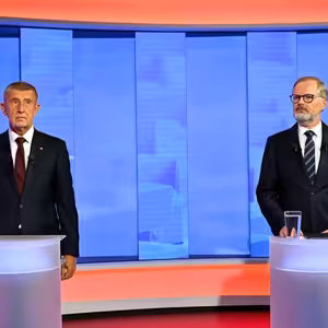 Poslední předvolební duel Babiše a Fialy: Vy lžete. A vy se mi nedokážete podívat do očí