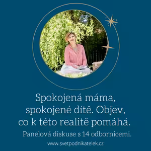 Panelová diskuze: 14 odbornic na téma „Spokojená máma, spokojené dítě: Objev, co k této realitě pomáhá“