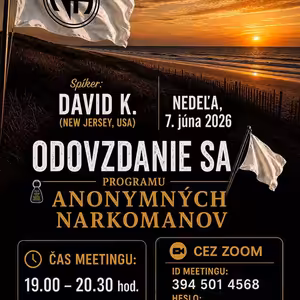 Odovzdanie sa programu NA (Nedeľa spíker) - David K. (New Jersey, USA) - 7. 6. 2026