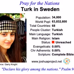 modlitby za NZES - Turci vo Švédsku