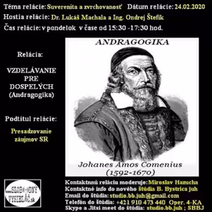 Vzdelávanie pre dospelých 185 - 2020-02-24 Suverenita a zvrchovanosť SR