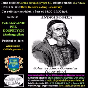 Vzdelávanie pre dospelých 205 - 2020-07-13 Corona europôžičky pre SR