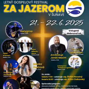 Pozvánka na festival Za jazerom - Janka Poradová a Lukáš Béreš