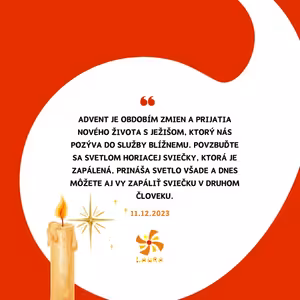 11.12. Kráčajte vo svetle