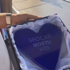 Město Most slavnostně ocenilo největší srdcaře roku.